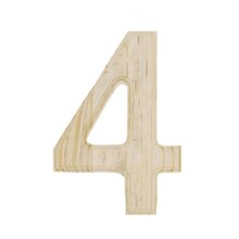 White MDF Number by Make Market®